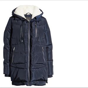 Sam Edelman Navy Puffer